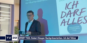 SPORT TV22: Hubert Neuper und seine Wege aus persönlichen Krisen: Buchpräsentation „Ich darf alles“