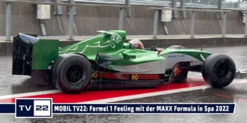 MOTOR TV22: Formel 1 Feeling in Eau Rouge mit der Maxx Formula in Spa-Francorchamps 2022