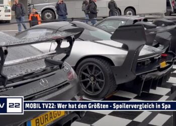 MOTOR TV22: Spoilervergleich – wer hat den Größten! Mercedes GT3, McLaren und Porsche Carrera GT