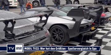MOTOR TV22: Spoilervergleich – wer hat den Größten! Mercedes GT3, McLaren und Porsche Carrera GT