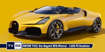 MOBIL TV22: Der Bugatti W16 Mistral – der ultimative 1.600 PS Roadster