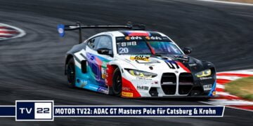 MOTOR TV22: ADAC GT Masters Pole für Catsburg & Krohn beim Sonntagsrennen auf dem Lausitzring