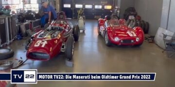 MOTOR TV22: Maserati Lifestyle mit dem Maserati Club Deutschland beim Oldtimer Grand Prix 2022