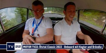 Onboard mit Formel -1-Experte Philipp Brändle & Skispringer Armin Kogler bei der 24. Ötztal Classic