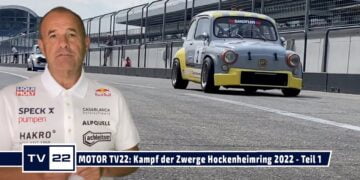 MOTOR TV22: Der Kampf der Zwerge 2022 am Hockenheimring – Fiat, NSU TT, Abarth, Simca, Mini