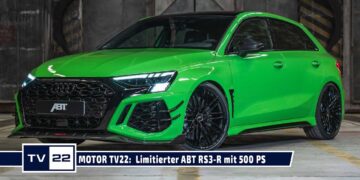 MOBIL TV22: Der ultimative Premium Kompakte – limitierter ABT RS3-R mit 500 PS und Carbon-Aeropaket