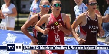 SPORT TV22: Triathletin Tabea Huys erneut Staatsmeisterin & Top 3 beim Junioren-Europacup Ungarn