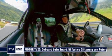 MOTOR TV22: Onboard beim SmartJW fortwo Giftzwerg von Peter Schmitz beim Arberg Bergrennen 2022