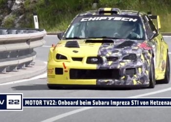 MOTOR TV22: Onboard beim Subaru Impreza STI von Stefan Hetzenauer beim Arlberg Bergrennen 2022