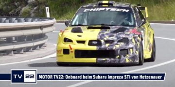 MOTOR TV22: Onboard beim Subaru Impreza STI von Stefan Hetzenauer beim Arlberg Bergrennen 2022