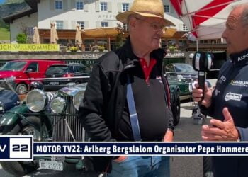 MOTOR TV22: Arlberg Automobil Renn Slalom 2022 – Organisator Josef ‚Pepe‘ Hammerer im Gespräch