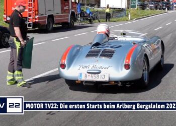 MOTOR TV22: Arlberg Bergrennen 2022 – die ersten Bilder vom Start mit Sound