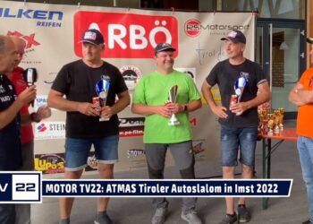 MOTOR TV22: Die Siegerehrung beim ATMAS Tiroler Autoslalom in Imst 2022
