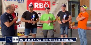 MOTOR TV22: Die Siegerehrung beim ATMAS Tiroler Autoslalom in Imst 2022