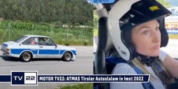 MOTOR TV22: Krystina Rimml beim ATMAS Tiroler Autoslalom in Imst 2022