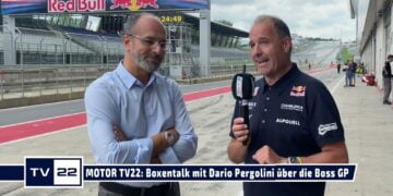 MOTOR TV22: Boxentalk mit Dario Pergolini über die Boss GP mit Formel 1 Feeling am Red Bull Ring