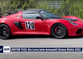 MOTOR TV22: Pepe Hammerer und die Lotus beim Automobil Slalom Drivingcamp Röthis  2022