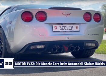 1684438843 maxresdefault MOTOR TV22: Die Muscle Cars beim Automobil Slalom Drivingcamp Röthis 2022 – Teil 1