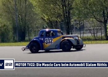 1684439241 maxresdefault MOTOR TV22: Die Muscle Cars beim Automobil Slalom Drivingcamp Röthis 2022 – Teil 2