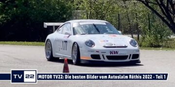 MOTOR TV22: Die besten Bilder vom Automobil Slalom Drivingcamp Röthis  2022 – Teil 1