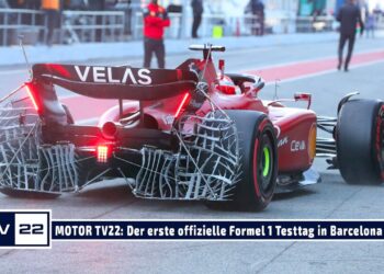 MOTOR TV22: Formel 1 Tests in Barcelona Red Bull Racing, Williams Racing, Ferrari, Mercedes – Tag 1