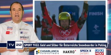 SPORT TV22: Jubeltag für Österreichs Snowboarder – Gold für Benjamin Karl & Silber für Daniela Ulbin