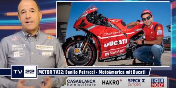 MOTOR TV22: Danilo Petrucci startet in  MotoAmerica mit Ducati statt weitere Rallye-Einsätze mit KTM
