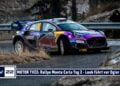 Newsflash: Loeb führt vor Ogier, Hyundai zeigt auf – WRC Rallye Monte Carlo Tag 2