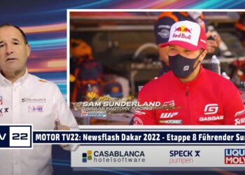 1684474848 maxresdefault MOTOR TV22 Newsflash Dakar 2022 – Etappe 8 Sieg für Ekström, Sunderland wieder Gesamtführender