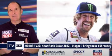 MOTOR TV22 Newsflash Dakar 2022 – Etappe 7 bringt neue Gesamtführende nach dem Ruhetag