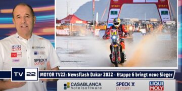 MOTOR TV22 Newsflash Dakar 2022 – Etappe 6 bringt Abbruch bei Bikes & neue Sieger in allen Klassen
