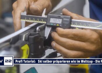 Alpin Ski selber präparieren wie die Profis: Platten & Blätter monieren – Tutorial in 3 Schritten