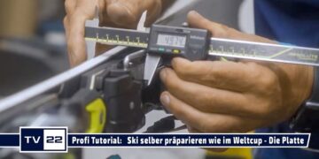 Alpin Ski selber präparieren wie die Profis: Platten & Blätter monieren – Tutorial in 3 Schritten