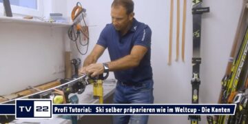 Alpin Ski präparieren wie die Profis: Kanten schleifen wie im Ski-Weltcup – Tutorial in 3 Schritten