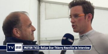 MOTOR TV22: Thierry Neuville, der Rally Star im exklusiven Interview mit TV22 am Nürburgring.