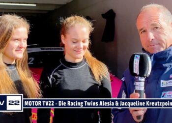 MOTOR TV22: Die Racing Twins Alesia & Jacqueline Kreutzpointner bei der ADAC GT4 am Hockenheimring