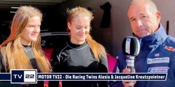 MOTOR TV22: Die Racing Twins Alesia & Jacqueline Kreutzpointner bei der ADAC GT4 am Hockenheimring
