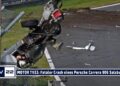 Horror Crash Porsche Carrera 6 am Salzburging – Unfall Schaden in Höhe von 2 Mio. Euro | MOTOR TV22