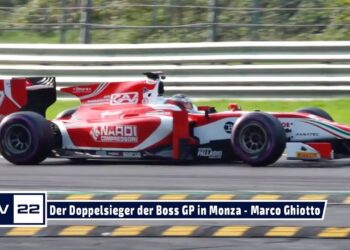Der Doppelsieger des GlobeAir Grande Finale der Boss GP in Monza – Marco Ghiotto