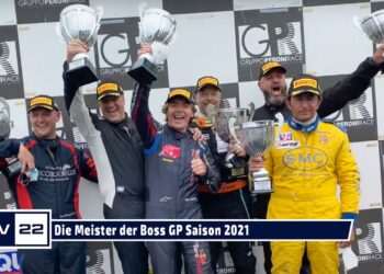 Die Meister des GlobeAir Grande Finale der Boss GP im Königlichen Park in Monza 2021