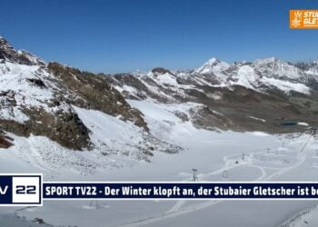 SPORT TV22: Der Stubaier Gletscher ist bereit für die Wintersaison – der Start ist Anfang Oktober