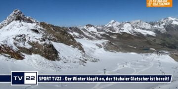 SPORT TV22: Der Stubaier Gletscher ist bereit für die Wintersaison – der Start ist Anfang Oktober