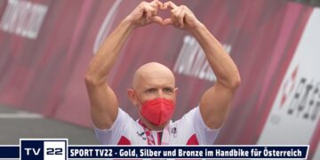 SPORT TV22: Gold, Silber und Bronze bei den Paralympics in Tokio – Österreichs Handbiker räumen ab
