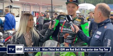 MOTOR TV22: Motorrad Rennfahrer Nico Thöni beim Heimrennen am Red Bull Ring in beiden Rennen Top Ten
