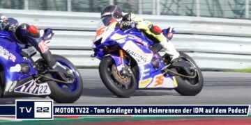 MOTOR TV22: Motorrad Rennfahrer Thomas Gradinger beim Heimrennen auf dem Red Bull Ring
