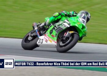 MOTOR TV22: Motorrad Rennfahrer Nico Thöni beim Heimrennen auf dem Red Bull Ring