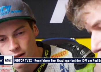 MOTOR TV22: Motorrad Rennfahrer Thomas Gradinger beim Heimrennen auf dem Red Bull Ring