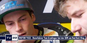 MOTOR TV22: Motorrad Rennfahrer Thomas Gradinger beim Heimrennen auf dem Red Bull Ring