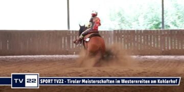 SPORT TV22: Tiroler Meisterschaften im Westernreiten am Kohlerhof in Volders – Freestyle Reining