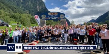 MOTOR TV22: Der Start der 23. Ötztal Classic 2021 in Ötz
